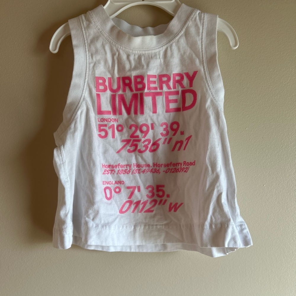 Baby Girl Burberry Shirt
